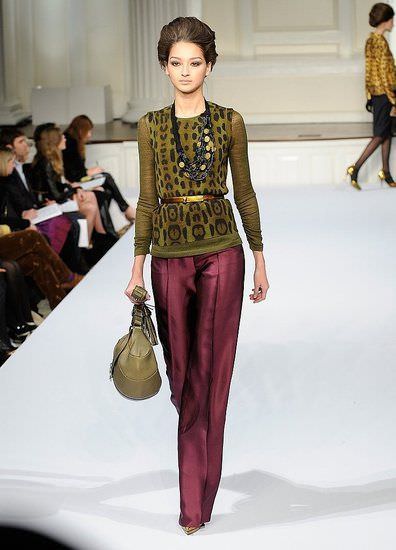 Oscar de la Renta, moda otoño invierno  